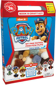 Make your own adorable dogs. Amazon Com Klutz My Paw Patrol Pom Pom Pups Jr Craft Kit Toys Games