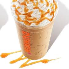 A regular iced coffee only has between 10 and 20 calories, and just 3 grams of carbs. Satisfy Your Sweet Tooth At Dunkin On National Caramel Day Dunkin