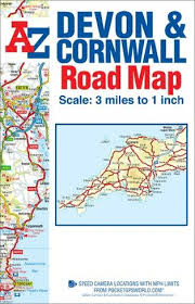 Live police map of incidents in devon and cornwall. Devon Cornwall Road Map A Z Road Map 24th Revised Edition Whsmith