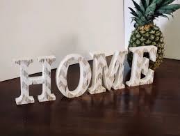 Excited To Share This Item From My Etsy Shop Home Shelf Decor Rustic Letter Decorations Standing Letters Coffee Tabl Word Decor Shelf Decor Rustic Letters