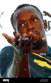 Usain bolt jamaica hi-res stock photography and images