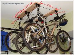 Diy Blog Installing A Ceiling Mount Bike Lift Bike Storage Garage Bike Storage Garage Storage