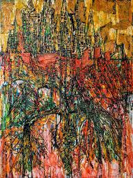 Distant City Mixed Media by John Berrick