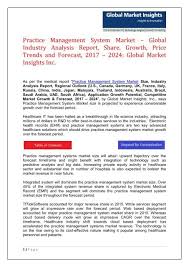 Open a trading account in the country where the respective stocks originate from. Practice Management System Market Share Segmentation Report 2024
