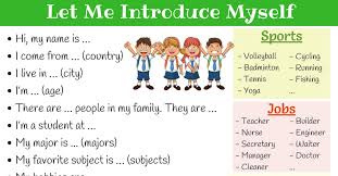 After the very first really great results are published and the group has grown collectively, the work isn't merely enjoyable but also profitable! How To Introduce Yourself Confidently Self Introduction Tips Samples 7esl