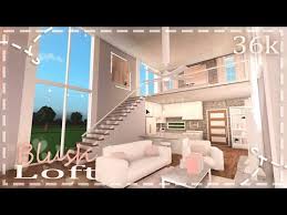 ↫ today i decided to build a cute blush. Bloxburg 36k Blush Loft House Build