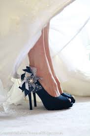 Navy Blue Wedding Shoes One Of My Brides Great Diy Idea Www Meganaldridge Com Au Navy Blue Wedding Shoes Navy Wedding Shoes Blue Wedding Shoes