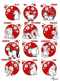 The Participants Of The Great Race Chinese New Year Zodiac Chinese Zodiac Red Envelope Design