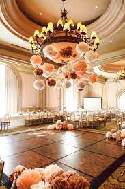 Fall Tissue Paper Pom Pom Wedding Decorations Wedding Poms Wedding Paper Flowers Peach Mocha Peach Wedding Decorations Wedding Pom Poms Wedding Decorations