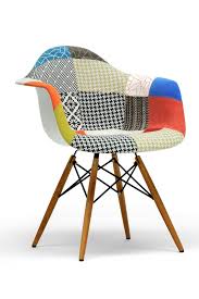 Lia Patchwork Mid Century Style Dining Chair Mid Century Style Dining Chairs Mid Century Dining Chairs Patchwork Chair