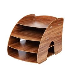 Review kệ hồ sơ để bàn văn phòng - kệ đựng tài liệu để bàn, thiết kế hình  quạt 4 tầng, lưu trữ được file a4 | Canhsale.net