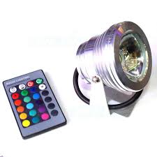 Super Bright Dc12v 10w Rgb Underwater Led Light Waterproof Swimming Pool Lamp Rgb Pool Lights With 24 Key R Underwater Lights Pool Lights Underwater Led Lights