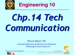 Chp 14 Tech Communication Engineering 10 Bruce Mayer Pe