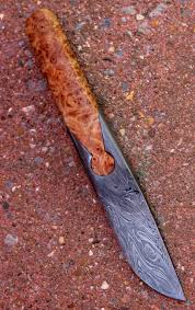 Mon Premier Couteau Key Hole Integrale Tollen Puukko Tranchant De 7 5 Cm Lame Et Garde Keyhole Integrale Forg Forge Couteau Couteau Couteaux Personnalises