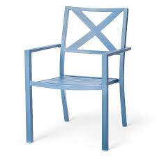 Afton X Back Patio Dining Chair Threshold Patio Dining Chairs Metal Patio Chairs Patio Dining
