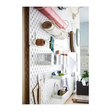 Skadis Panneau Perfore Ikea Panneau Perfore Stockage De Mur Salle D Artisanat Pegboard
