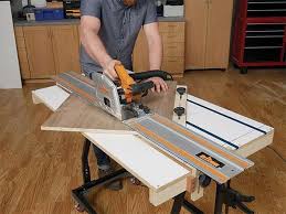 Create Repeatable Crosscut Precision For A Track Saw With This Shop Project Woodworking W Woodworking Shop Woodworking Projects That Sell Woodworking Projects