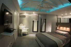 Lights hanging above a bed can be positioned slightly lower. Ceiling Modern Master Bedroom Lighting Novocom Top