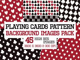 Playing Card Patterns Images Pack Graphic By Yumiguelgfxartshop Creative Fabrica