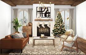 100 Amazing Zoom Backgrounds To Take You From Your Favorite Tv Show To Disney World Christmas Living Rooms Holiday Living Room Living Room Background