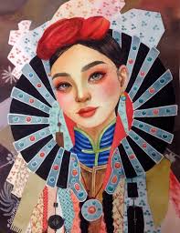 Mongolian Girl Art Drawing Illustration Kawaii Art Cute Love Wallpapers Illustration Art