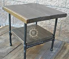 Steampunk Table Industrial Nightstand Industrial Decor Steampunk Decor Side Table Rustic Nightstand Pi Steampunk Table Rustic Nightstand Industrial Decor