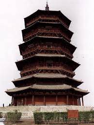 Foguang Si Pagoda In Yinxiang Pagoda Liao Dynasty It Is The Tallest Completely Wooden Building Ever Constructed Pagoda Art History Ap Art History