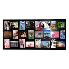 Hängen sie verschiedenfarbige rahmen auf, um die wand interessanter wirken zu lassen. Collage Bilderrahmen 24 Fotos 15x10 Schwarzer Real De