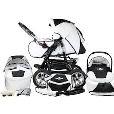 Erfahrungen, trends und testberichte der besten kinderwagen in 2020. Bergsteiger Kombi Kinderwagen Milano Black White 3in1 10 Tlg Bequem Kaufen Quelle De Kinderwagen Kinder Wagen Kinderwagen Set