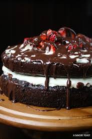 Strawberry Chocolate Ganache Layer Cake Recipe Chocolate Strawberries Savoury Cake Cake