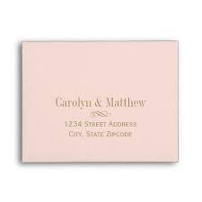 Antique Vintage Flourish Wedding Blush Pink Rsvp Envelope Zazzle Com Custom Printed Envelopes Blush Pink Weddings Envelope
