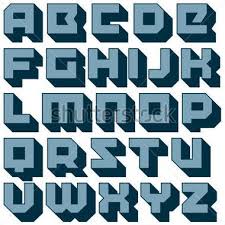 Afbeeldingsresultaat Voor Schaduw Letters Tekenen Hola