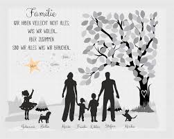 Familie c (singular definite familien, plural indefinite familier). Individuelle Leinwand Familie Familiensilhouette Sonstiges Weihnachten Anlasse Mein Zwergenland