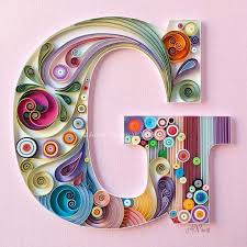 You can watch a video lesson on how to make a letters on. Creates Stunning Quilling Paper Art And Designs Trendy Art Ideas