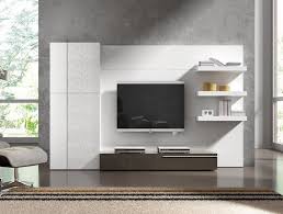 Television Wall Cabinets Innovative Fused Wall Unit Ideas White Polished Acrylic Shelf Dusty Brown Polished Ac Modern Tv Wall Units Tv Wall Unit Modern Tv Wall