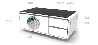 Product Of The Week A Hi Tech Coffee Table With Built In Refrigerator Built In Refrigerator Coffee Table Smart Furniture
