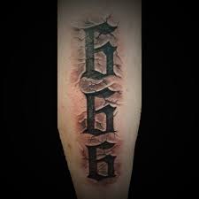 Caius veiovis man with devil horns and 666 tattoo serving 3. Tattoo Uploaded By Raw 666 The Number Of The Beast By Richard Rawtattoo Sakuratattooamsterdam 698758 Tattoodo