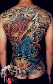 Hình xăm tuyệt vời với hình ảnh cá chép hóa rồng vượt vũ môn. Ghim Tren Hinh XÄƒm Ä'áº¹p