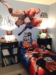 John Cena Shoulder Block Fathead Wall Decal Wwe Bedroom Wwe Bedroom Decor Boys Room Decor