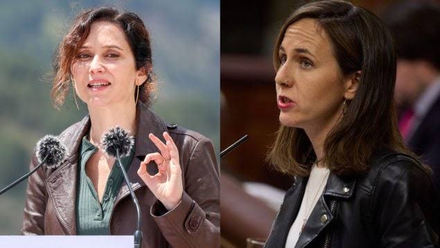 Admitida la demanda de Ayuso contra Belarra por acusarla de las muertes en  las residencias en el Covid