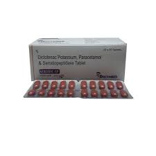 Diclofenac Potassium Paracetamol And Serratiopeptidase Tablets At Rs 220 Box Agra Road Jaipur Id 22371524962