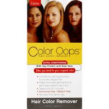 Because of this, the lightened color is not removable. Color Oops Hair Color Remover Extra Conditioning 1 Each Instacart