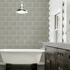For as long as we can remember, subway tiles have been a country staple for covering your walls. Neale Subway Tile Wallpaper By Brewster Lelands Wallpaper