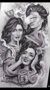See No Evil Hear No Evil Speak No Evil Tattoo Drawings Pin On Tattoos