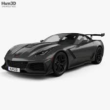 3d Model Of Chevrolet Corvette C7 Zr1 Coupe 2017 Chevrolet Corvette C7 Corvette C7 Chevrolet Corvette
