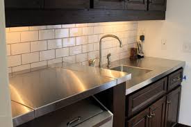 residential stainless steel countertops