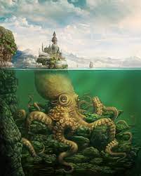It's massive, terrifying and hungry. Artstation Kingdom Of The Kraken Kyuyong Eom