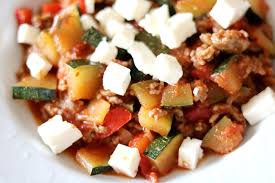 Low Carb Rezept Zucchini Hack Pfanne Mit Feta Mareike Unfabulous Alles Was Ich Mag
