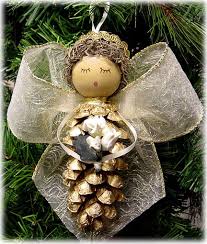 Here are some ideas to do that. Pinecone Christmas Ornaments To Make