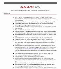 hadoop developer resume example it
